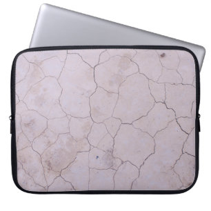 CAPA PARA NOTEBOOK CHÃO DE CONCRETO BRANCO CRACKED