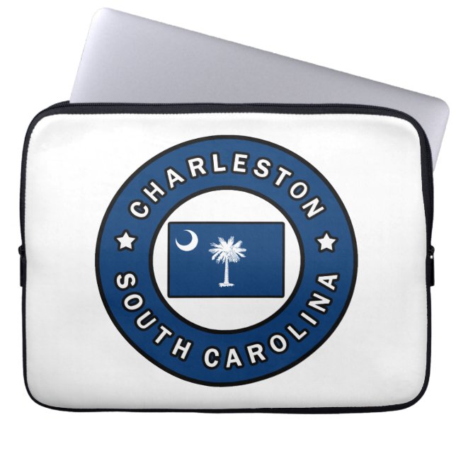 Capa Para Notebook Charleston Carolina do Sul (Frente)