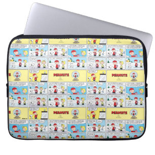 Capa Para Notebook Charlie Brown Globo de Neve