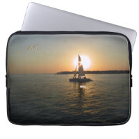 Chave West Sunset Sailing com Nome ou Iniciais sem