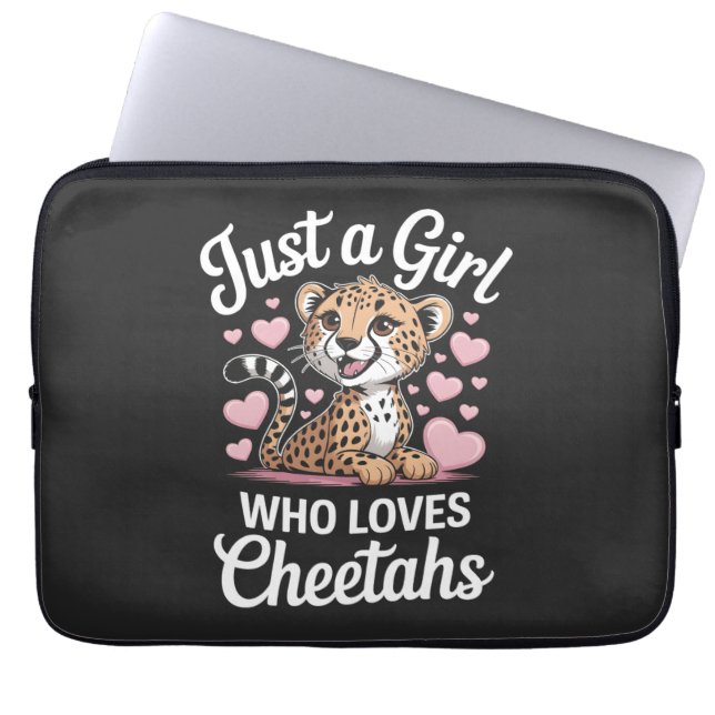 Capa Para Notebook Cheetah Funny Quote  (Frente)