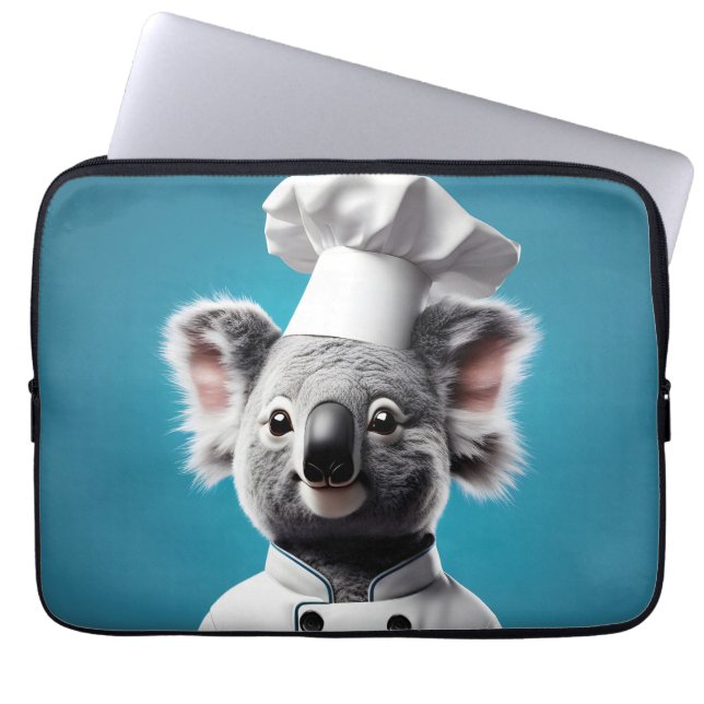 Capa Para Notebook Chef Koala (Frente)