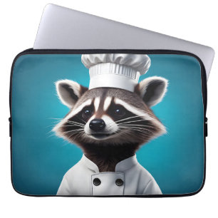 Capa Para Notebook Chef Raccoon