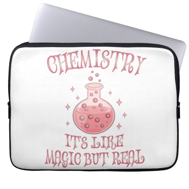 Capa Para Notebook Chemistry - It's Like Magic But Real Funny Science (Frente)