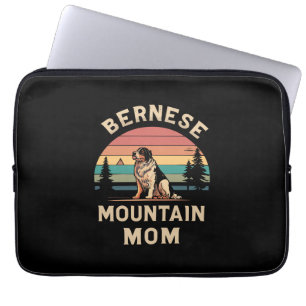 Capa Para Notebook Cherish Your Love: Bernese Mountain Dog Mãe