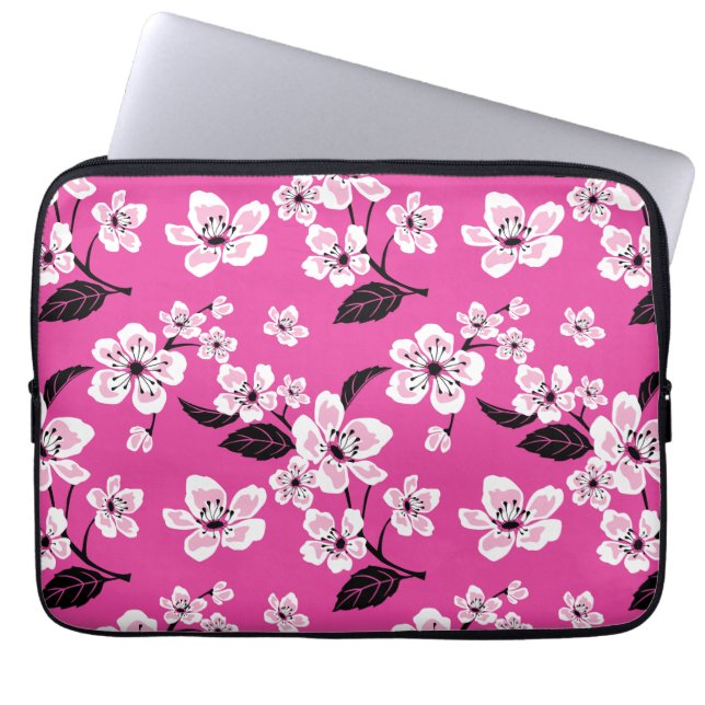 CAPA PARA NOTEBOOK CHERRY BLOSSOM - SAKURA (PINK) (Frente)