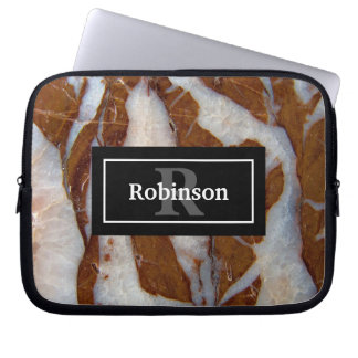 Capa Para Notebook Chert com Textura Rock de Veins Quartz