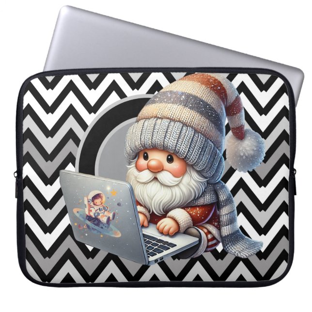 Capa Para Notebook Chevron Laptop Gnome (Frente)