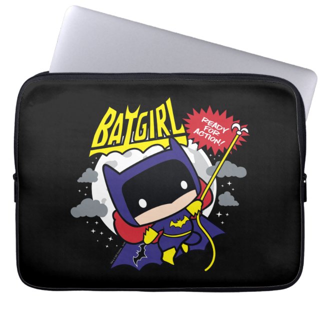 Capa Para Notebook Chibi Batgirl Pronto Para Ação (Frente)