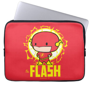 Capa Para Notebook Chibi Flash com eletricidade