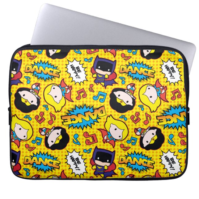 Capa Para Notebook Chibi Heroine Dance Pattern (Frente)
