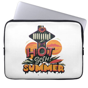 Capa Para Notebook Chic de Verão de Gótico quente