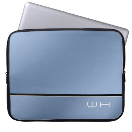 Capa Para Notebook Chic Modern Business Blue
