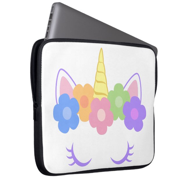 Capa Para Notebook Chic Unicorn (Frente Esquerda)