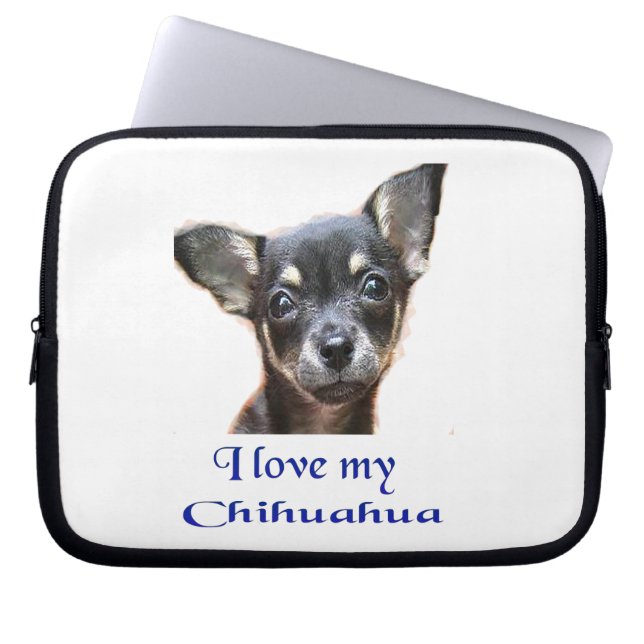 Capa Para Notebook Chihuahua (Frente)