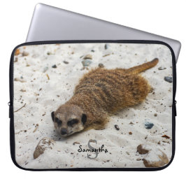 Capa Para Notebook Chillin' Meerkat