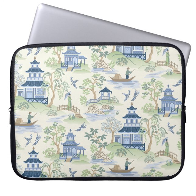 Capa Para Notebook Chinoiserie (Frente)