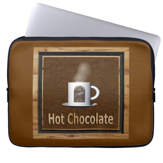 Capa Para Notebook Chocolate Quente (Frente)
