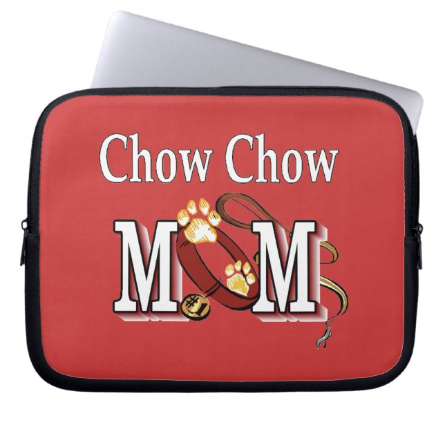 Capa Para Notebook Chow Chow Dog Mãe (Frente)