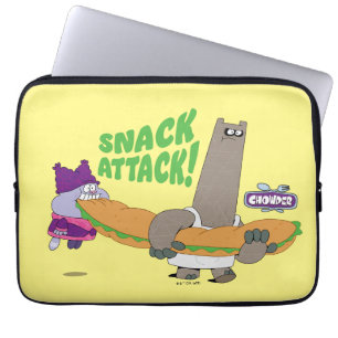 Capa Para Notebook Chowder e Shnitzel