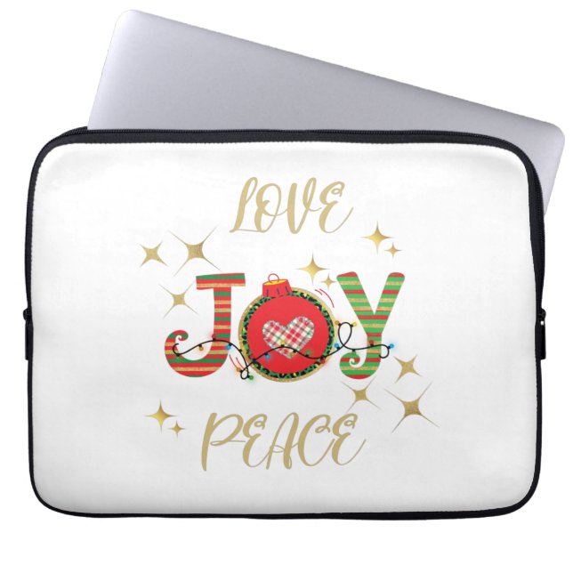 CAPA PARA NOTEBOOK CHRISTMAS DESIGN ADORA JOVEM PAZ COM NATAL (Frente)