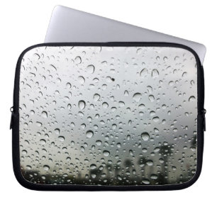 Capa Para Notebook Chuva cai no Windshield na Califórnia