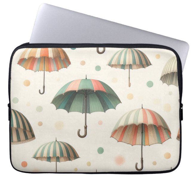 Capa Para Notebook Chuva de Verão (Frente)