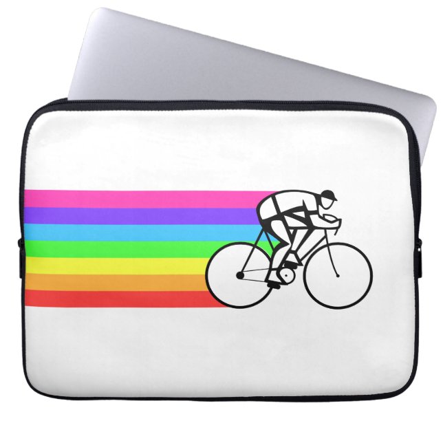 Capa Para Notebook ciclista (Frente)