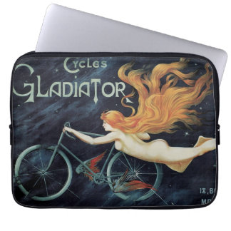 Capa Para Notebook Ciclos Gladiator, Arte Nova Vitoriana Vintage