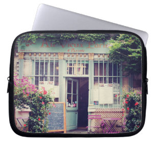 Capa Para Notebook Cidade velha Paris do vintage