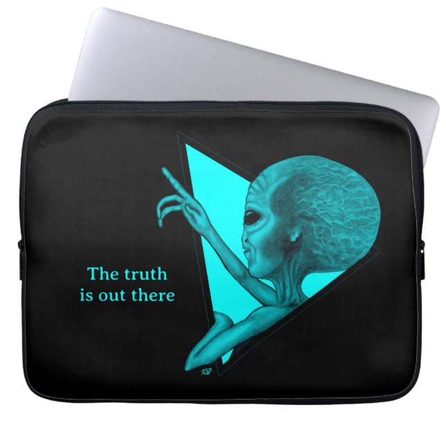 Capa Para Notebook Cinza, a verdade está lá fora (Frente)