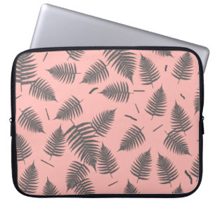 Capa Para Notebook Cinza Fern Plant Leaf Standard Bolsa de laptop