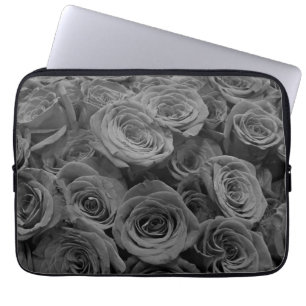 Capa Para Notebook Cinzas, fotografia floral da cinza