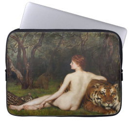 Capa Para Notebook Circe (Deusa Mágica e Gatos) (por John Collier)