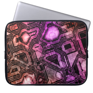 Capa Para Notebook Circuitos gemstone - astro flare :