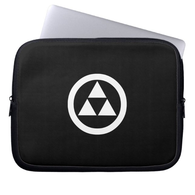 Capa Para Notebook Círculo com três escamas (Frente)