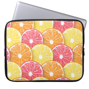 Capa Para Notebook Círculos de citrinos