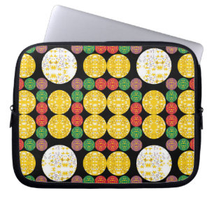 Capa Para Notebook Círculos de Estrelas
