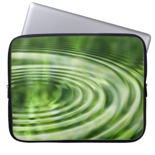 Capa Para Notebook Círculos de ondas concêntricas