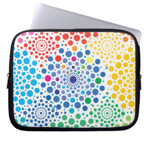 Capa Para Notebook Círculos Mandala