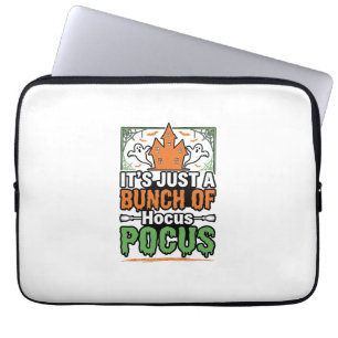 Capa Para Notebook Citação de Hocus Pocus de Halloween Design Vetoria