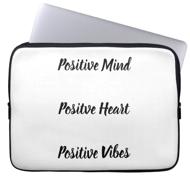 Capa Para Notebook Citação Positiva  (Frente)