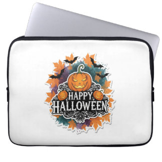 Capa Para Notebook Citações engraçadas e assustadoras de Halloween Fe