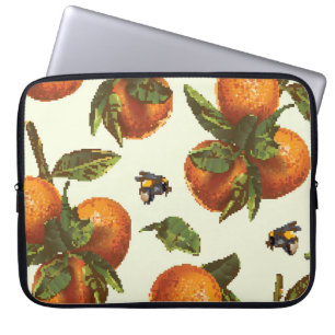 Capa Para Notebook Citrus & Bumblebee: Vintage sem carne