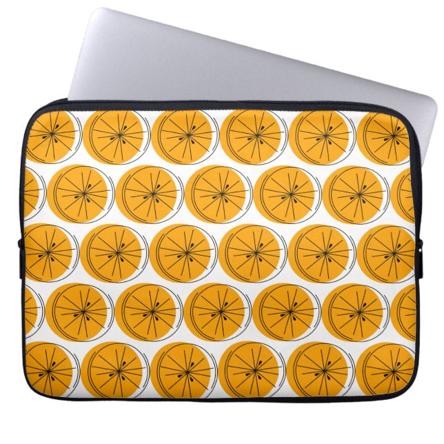 Capa Para Notebook Citrus Orange Multi-bolsa de laptop (Frente)