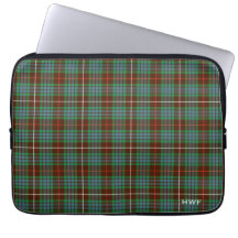Clan Fraser caçando Tartan Monogrammed