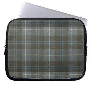 Capa Para Notebook Clan Fraser Xadrez Tartan Bolsa de laptop