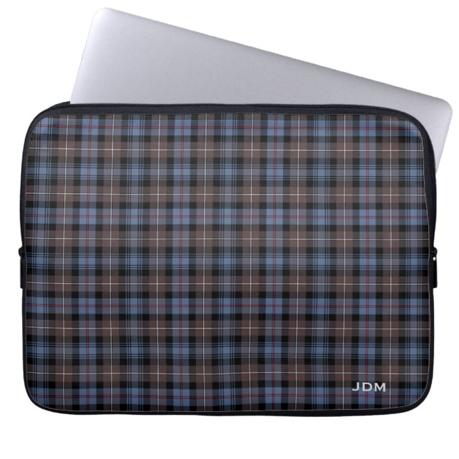 Capa Para Notebook Clan Mackenzie Tartan - Xadrez Monograma (Frente)