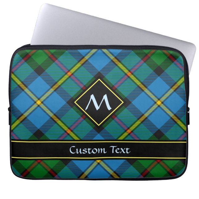 Capa Para Notebook Clan MacLeod caçando Tartan (Frente)