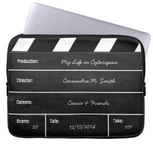 Capa Para Notebook Clapperboard